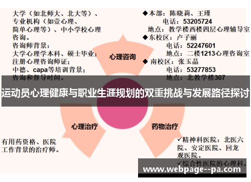 运动员心理健康与职业生涯规划的双重挑战与发展路径探讨